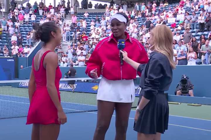 Venus Williams has some sweet words for Canada’s Leylah Fernandez
