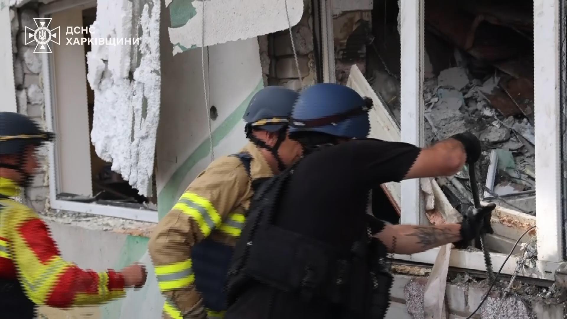 Overnight Russian strike in Kharkiv kills five, including two children, and injures 20