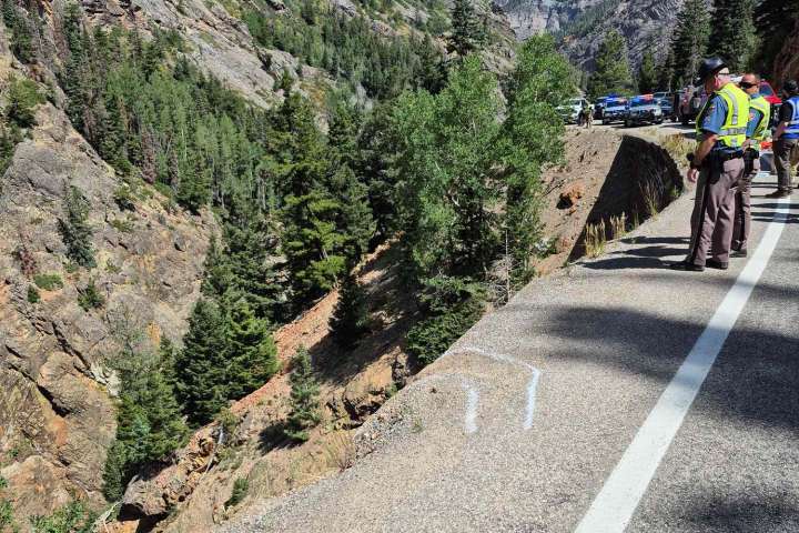 2 Dead, 1 Child Rescued After Car Rolls 320 Feet Down Mountain