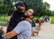 Free dog vaccinations, microchips draws pet owners across Chicago
