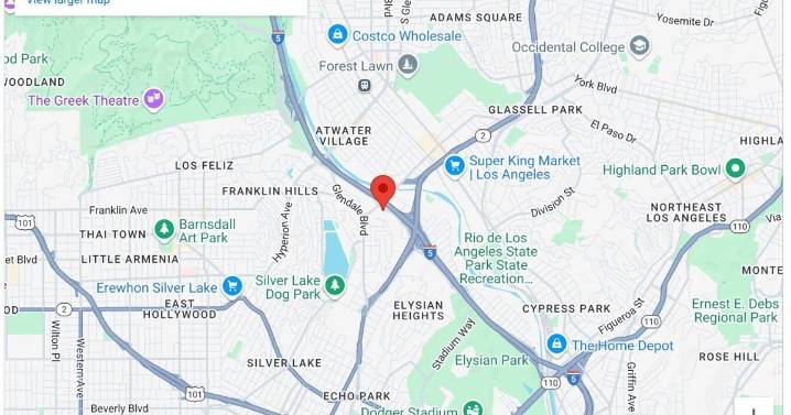 Elysian Valley crash leaves one dead, four injured