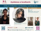 Karla Fernanda estaría acompañada de expresidiario acusado de secuestro