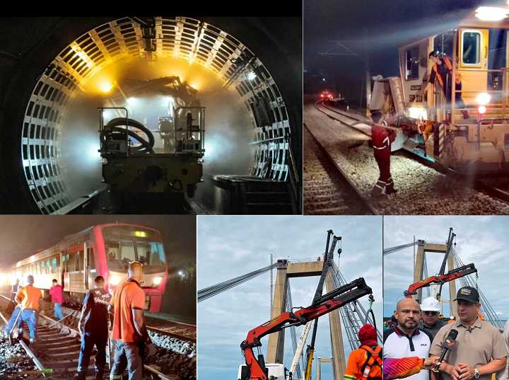 En el Metro de Caracas realizan lavado y aspirado de los 108.80 kilómetros de túneles