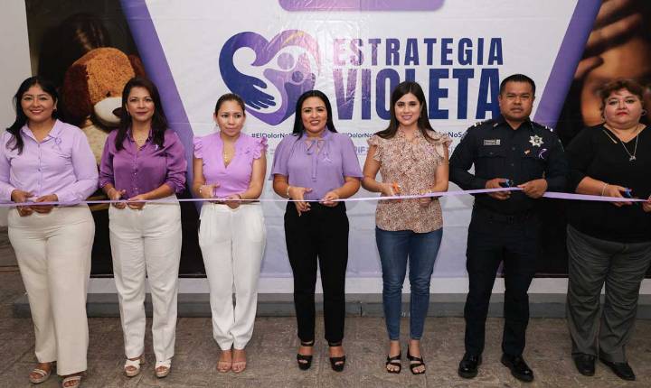 Inauguramos el «Espacio de Acogida Violeta», zona segura para mujeres, infantes y adolescentes; palabra cumplida: Blanca Merari