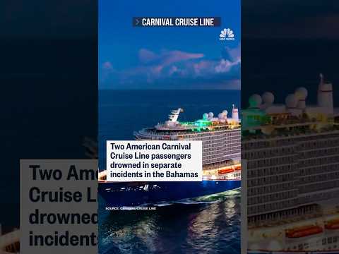 American Carnival cruise passengers drown at new resort