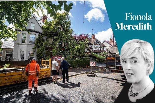 Fionola Meredith: Storm Floris came and went this week, but the Met Office’s advice left me thunderstruck by its sheer absurdity