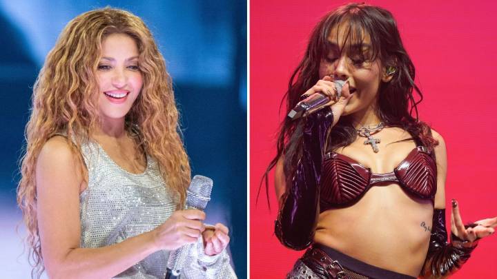 Shakira y Danna Paola hacen temblar el escenario al cantar “Soltera” en México