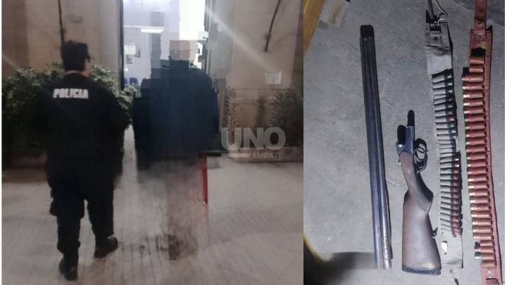 Barrio Los Hornos: discutió con su pareja y la Policía lo atrapó con una escopeta y 25 cartuchos