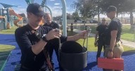 Fire department helps girl stuck in swing at Kennewick park