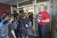 Lingle Middle School welcomes back students one year after significant tornado damage