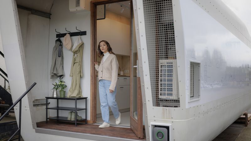 Wind turbines are tough to recycle. These architects are transforming them into micro homes