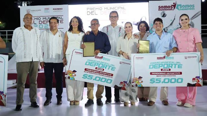 Premio Municipal del Deporte Ciudad Madero: ganan reporteros de El Sol de Tampico