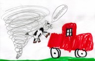 Weather Drawing: We got cows!