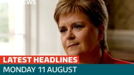 The latest headlines - as Sturgeon speaks about death of Alex Salmond in exclusive interview