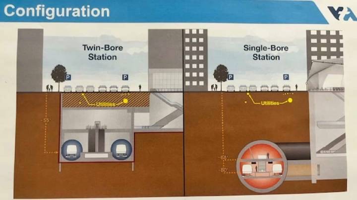 VTA leaders push single tunnel under San Jose for BART