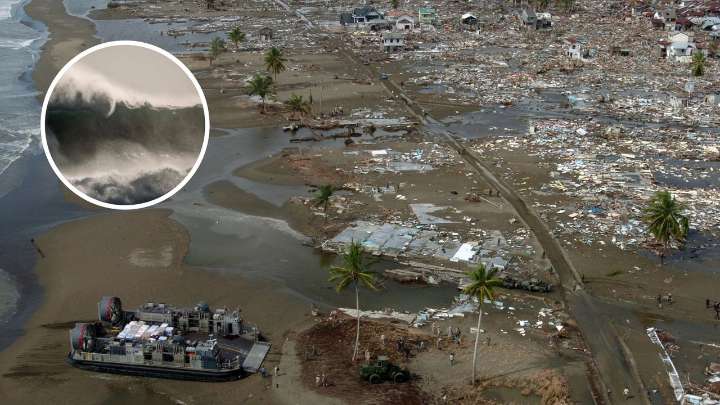 Científicos revelan tras casi dos años la causa de misterioso megatsunami de 200 metros de altura que sacudió a la Tierra en 2023