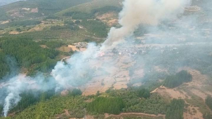 El drama de los incendios no cesa: declarado un nuevo fuego en Berlanga del Bierzo