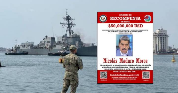 EEUU despliega buques de guerra rumbo a Venezuela para frenar al narcotráfico