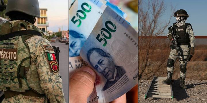 ¿Quién gana más: un militar del Ejército o un soldado de la Guardia Nacional?