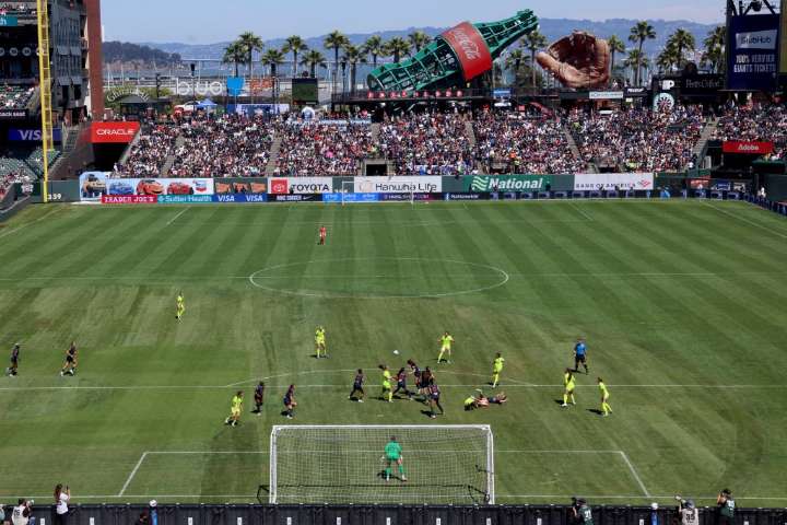 Bay FC mounts late comeback, falls to Washington Spirit in front of record crowd at Oracle Park