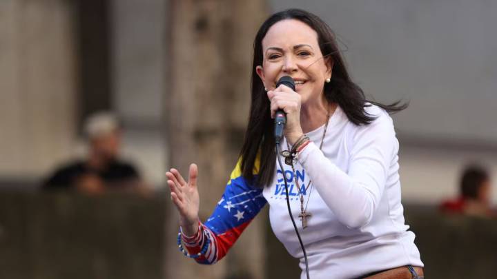 María Corina Machado afirma que «la transición empezó en Venezuela» y promete auge económico con la democracia #28Ago