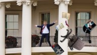 Trump Begins Throwing Pence’s Belongings Out Of Window Onto White House Lawn