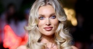 Elsa Hosk's Braless "Castlecore" Dress Repped 2025’s Hottest Color