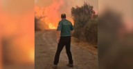 Video | La Guardia Civil ante las llamas en Cenza