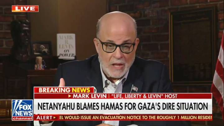 ‘As Sick as It Gets!’ Mark Levin Loses It Over Israel ‘Genocide’ Accusation