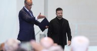 French president says Trump wants to achieve ceasefire at upcoming Alaska summit
