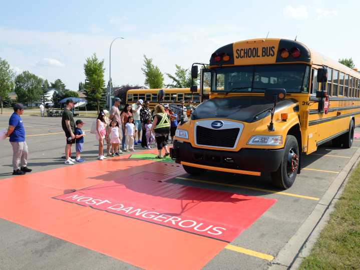First-time school bus riders can learn safety starting Tuesday