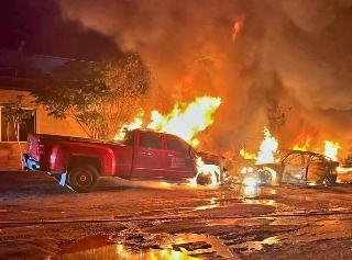 Mayitos Incendian Aldama