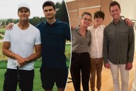 Tom Brady's 17-year-old son Jack towers over ex