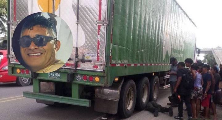 ‘Popi’ murió tras ser arrollado por un tractocamión en la vía Ciénaga - Barranquilla El siniestro vial se registró a la altura del corregimiento de Palermo.