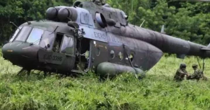 Aumentan a 12 los policías muertos por el derribo de un helicóptero con un dron en Colombia