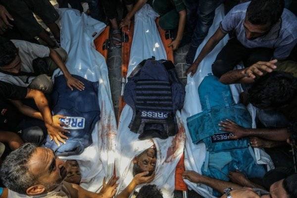 La prensa internacional condena los 250 crímenes de periodistas en Gaza