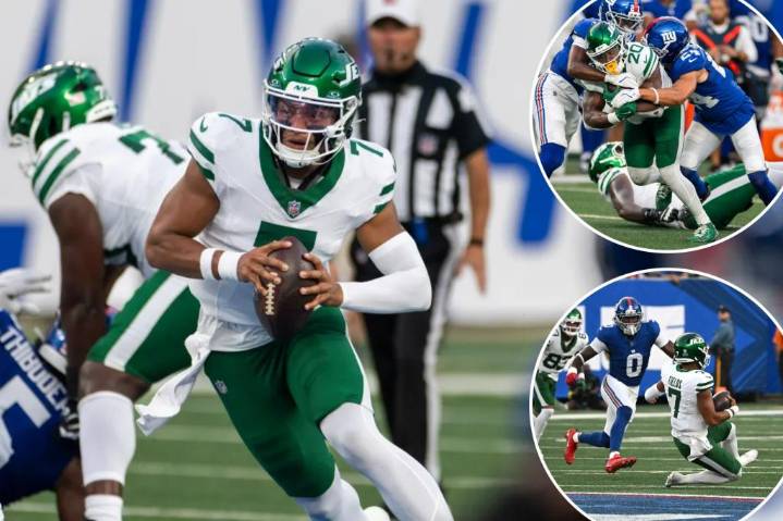 Jets' identity for offense on display during preseason loss to Giants