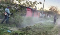 La Comuna mantiene sin pausa los trabajos en espacios verdes