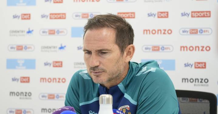 Frank Lampard on Coventry City's remaining transfer business and stance on 'best' players attracting interest