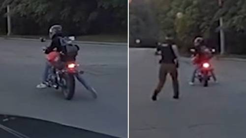 Illinois man runs out of gas while fleeing from deputies on stolen motorcycle