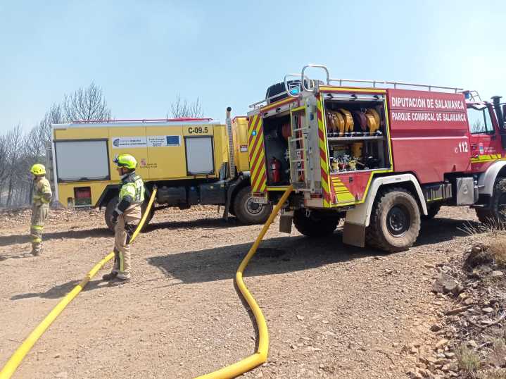 Bomberos de la Diputación de Salamanca denuncian la falta de efectivos