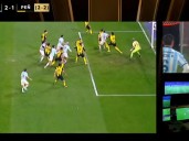 Marcos Rojo y su gol anulado en Racing vs Peñarol: el ex Boca pasó de la euforia a la decepción por el VAR en la Copa Libertadores