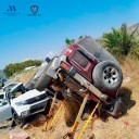 Herida una mujer tras una colisión entre dos vehículos en Vélez