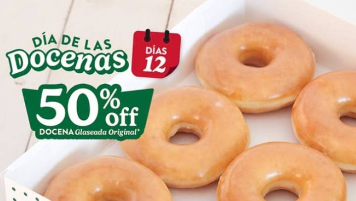 ¿Quieres una gratis? Krispy Kreme 'extiende' los festejos por el Día de la Dona y regala 6 sól...