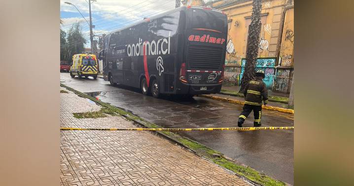 Adulto mayor falleció tras ser atropellado por bus interprovincial en pleno centro de Curicó redmaule 22/08/2025