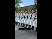 Chinese troops train for massive parade
