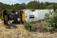 At Least 9 Children and Driver Injured After School Bus Crashes, Rolls Over in Texas