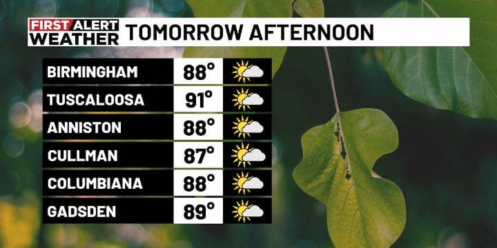 First Alert Weather: Rain chances return next week