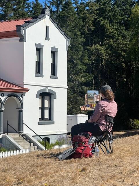 Taos and Whidbey share different but special love for art and artists