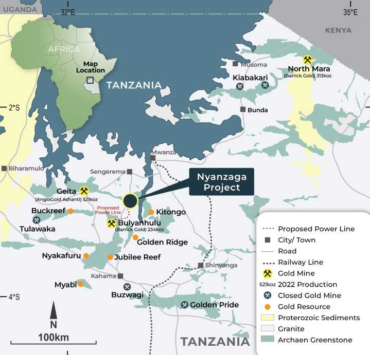 Perseus Mining Executes Key Nyanzaga Agreements